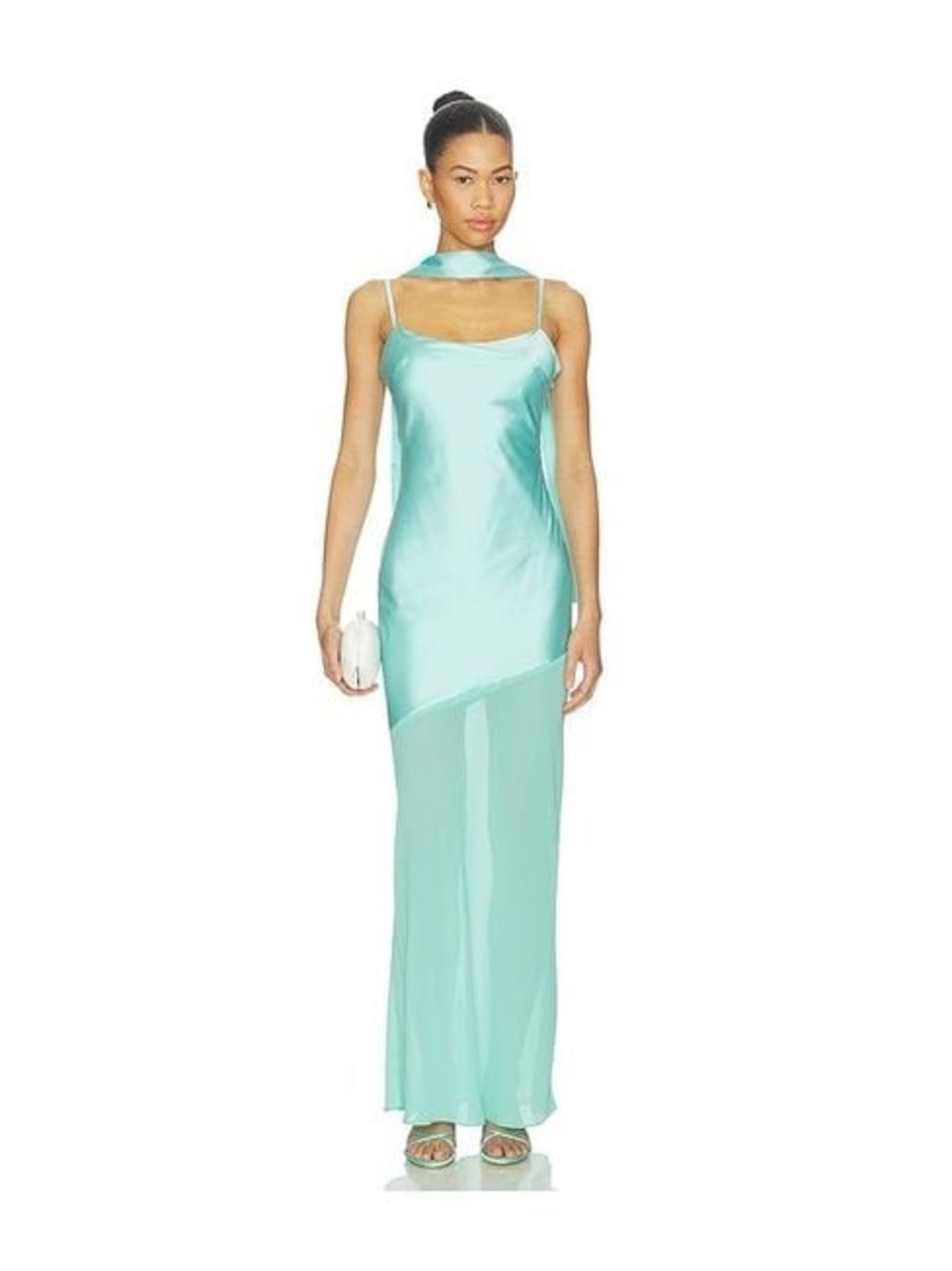 Griffin Maxi Dress in Turquoise Aqua More to Come
